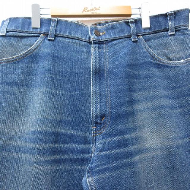古着 リーバイス Levis ジーンズ メンズ 90年代 90s ヒゲ USA製 紺 ネイビー デニム spe W37 中古 ボトムス ジーパン Gパン ロ 中古 古着_1
