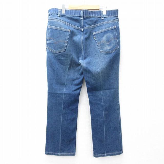 古着 リーバイス Levis ジーンズ メンズ 90年代 90s ヒゲ USA製 紺 ネイビー デニム spe W37 中古 ボトムス ジーパン Gパン ロ 中古 古着_2
