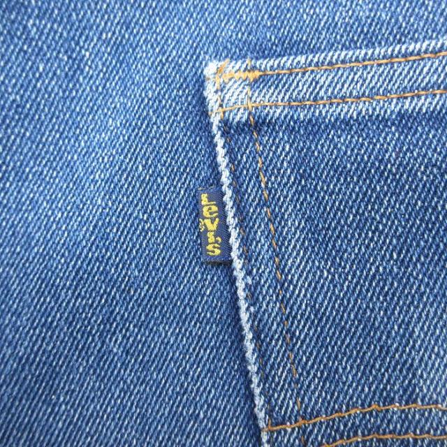 古着 リーバイス Levis ジーンズ メンズ 90年代 90s ヒゲ USA製 紺 ネイビー デニム spe W37 中古 ボトムス ジーパン Gパン ロ 中古 古着_3