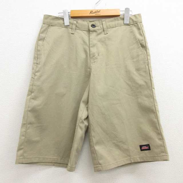 古着 ディッキーズ Dickies ショートワーク パンツ ショーツ メンズ ベージュ カーキ W32 中古 ボトムス 短パン ショーパン 中古 古着の通販はau PAY マーケット 古着屋RUSHOUT Dickies ショートワークパンツ