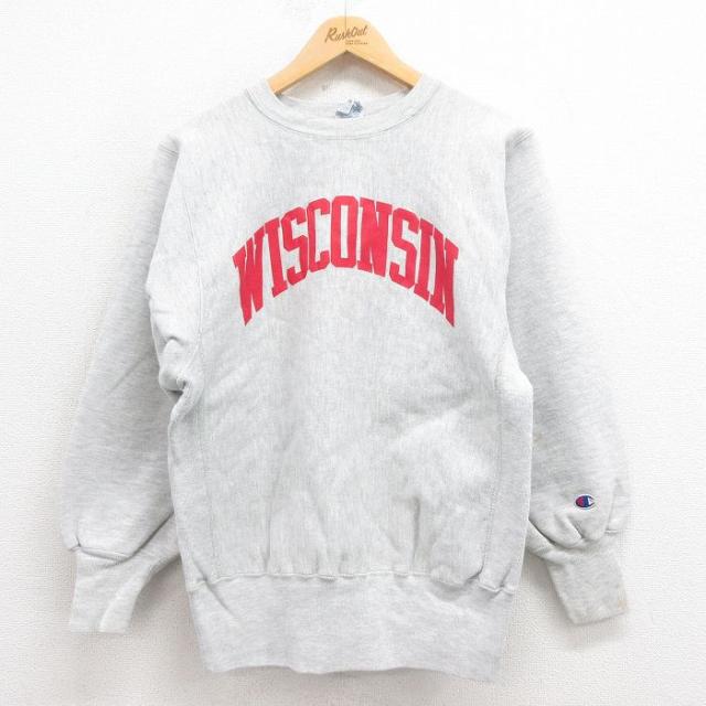 古着 90年代 チャンピオン Champion リバースウィーブ 刺繍タグ ワン