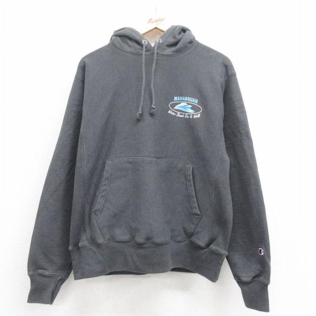 XL★古着 チャンピオン champion 長袖 スウェット メンズ 00年代 00s タルサ大学 タルサゴールデンハリケーン クルーネック 紺 ネイビー 24sep11 中古 スエット トレーナー トップス 古着 長袖 チャンピオン Champion リバースウィーブ パーカー メンズ