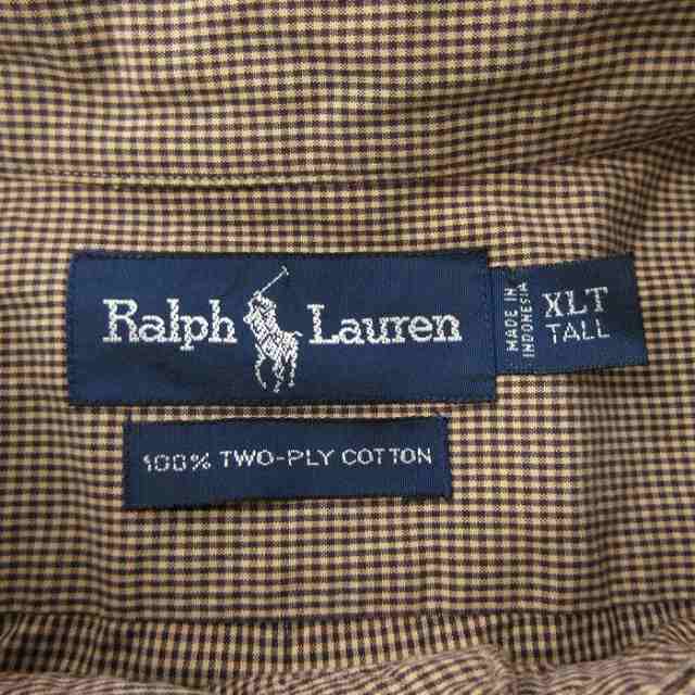 古着 ラルフローレン Ralph Lauren 長袖 ブランド シャツ メンズ 90