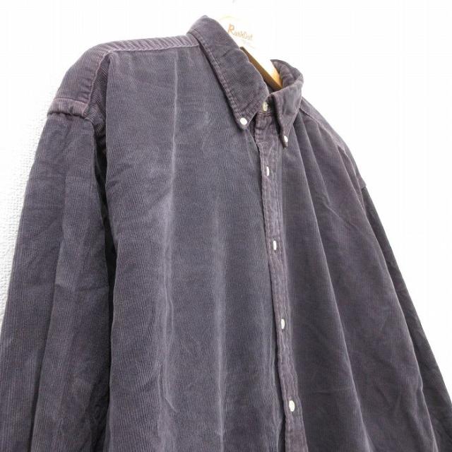 古着 ラルフローレン Ralph Lauren 長袖 ブランド シャツ メンズ 90年代 90s ワンポイントロゴ BLAIRE コーデュロイ 大きいサ 中古 古着_1