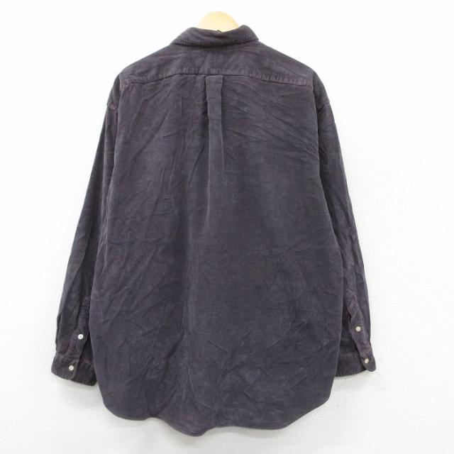 古着 ラルフローレン Ralph Lauren 長袖 ブランド シャツ メンズ 90年代 90s ワンポイントロゴ BLAIRE コーデュロイ 大きいサ 中古 古着_2