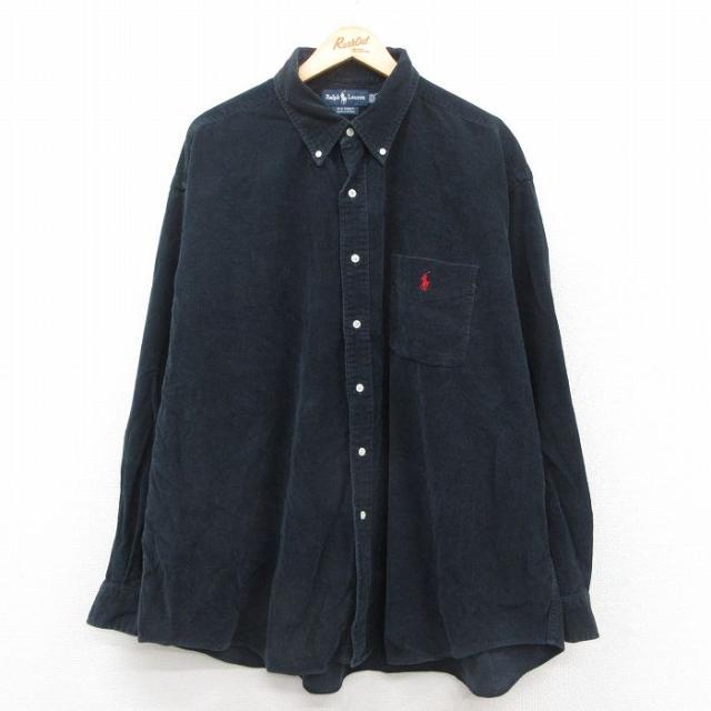 古着 ラルフローレン Ralph Lauren 長袖 ブランド シャツ メンズ 90