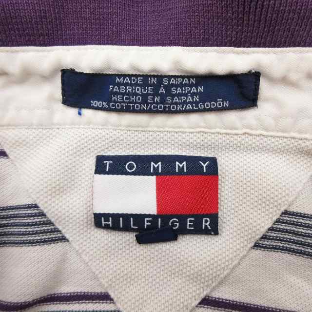 古着 トミーヒルフィガー TOMMY HILFIGER 半袖 ブランド ポロ シャツ