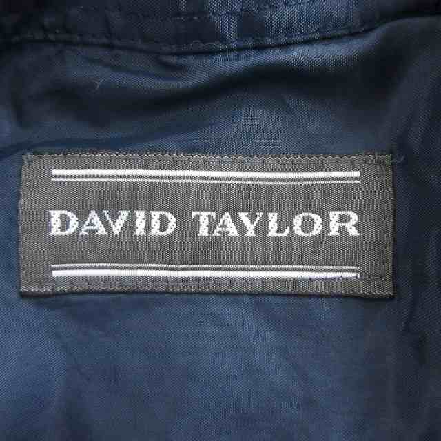 古着 90年代 90s DAVID シャツ ストライプ 長袖 TAYLOR