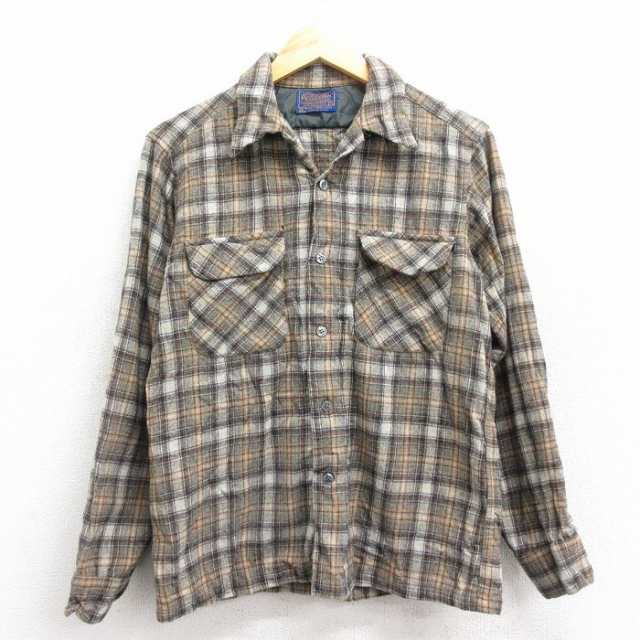 PENDLETON ペンドルトン 開襟シャツ 50s 50年代 茶色 ブラウン 新しい