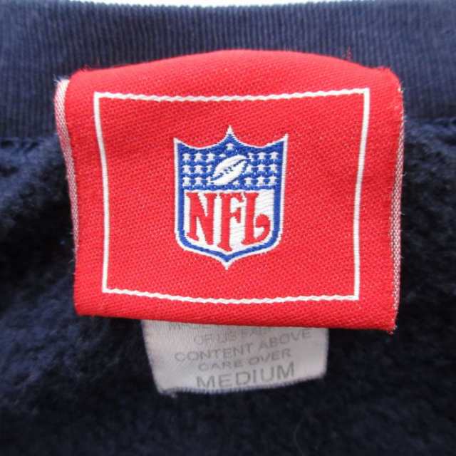 古着 長袖 スウェット メンズ 00年代 00s NFL デンバーブロンコス 刺繍