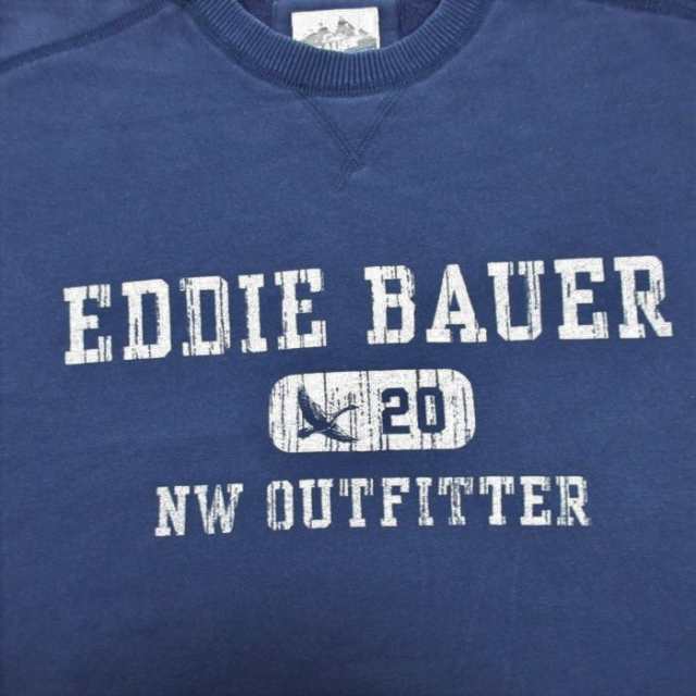 古着 エディーバウアー Eddie Bauer 長袖 スウェット メンズ