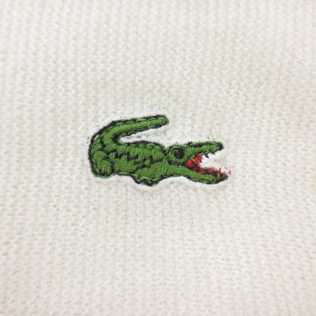 古着 ラコステ LACOSTE IZOD 長袖 ブランド ニット カーディガン