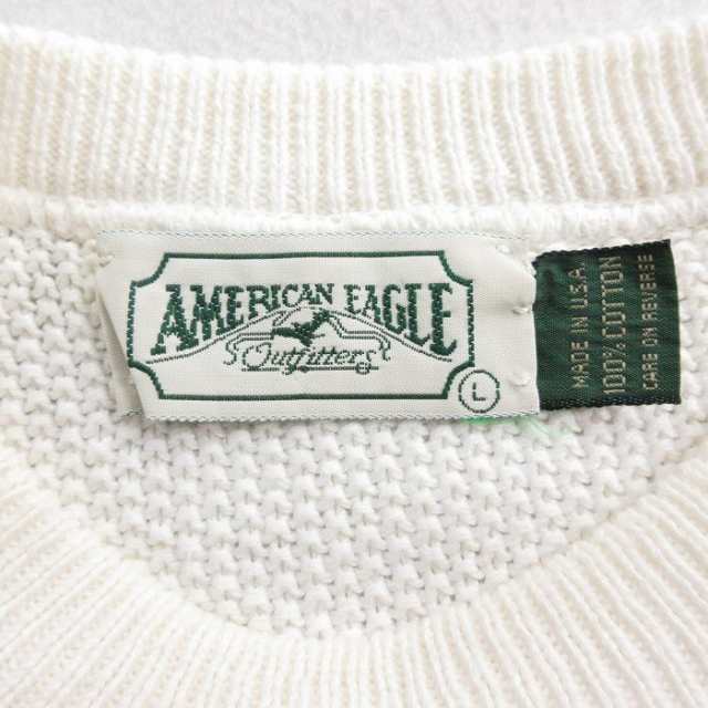 古着 アメリカンイーグル American Eagle 長袖 セーター メンズ 90年代