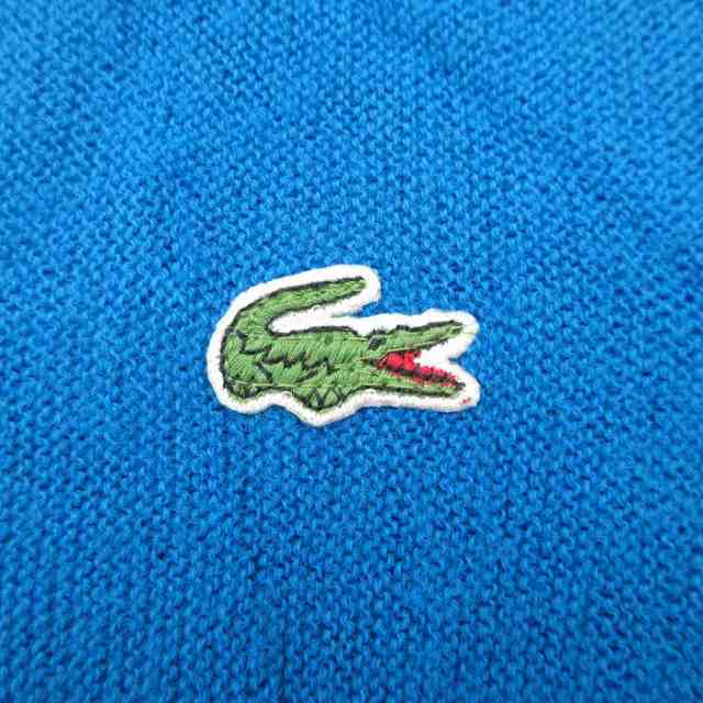 古着 ラコステ LACOSTE IZOD 長袖 ブランド ニット カーディガン