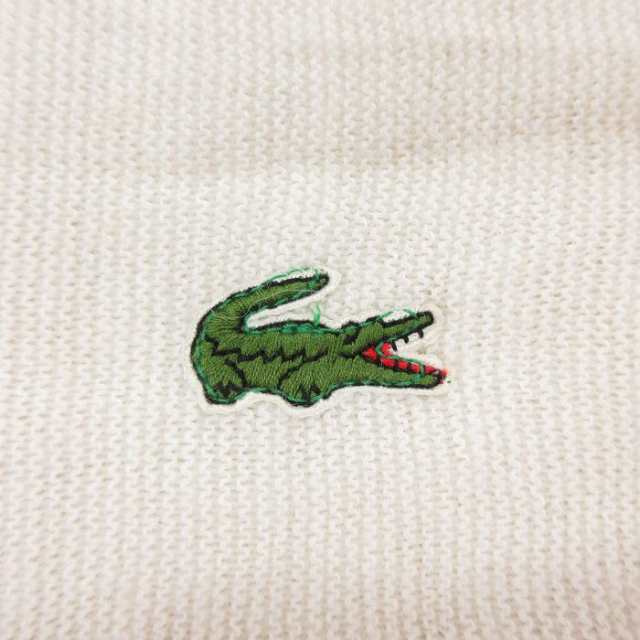 古着 ラコステ LACOSTE IZOD 長袖 ブランド ニット カーディガン