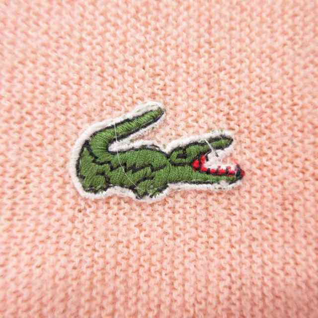 古着 ラコステ LACOSTE IZOD 長袖 ブランド ニット カーディガン