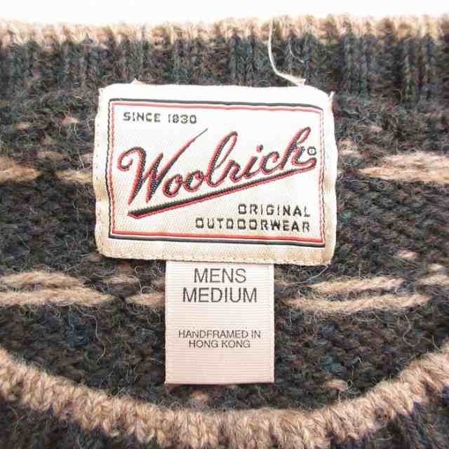 古着 ウールリッチ WOOLRICH 長袖 セーター メンズ 00年代 00s