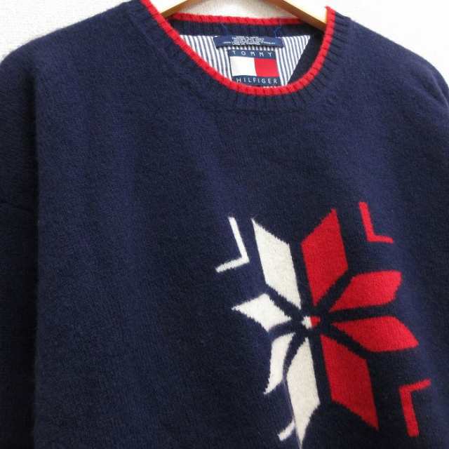 古着 トミーヒルフィガー TOMMY HILFIGER 長袖 ブランド セーター