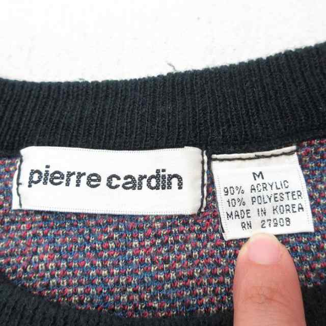 古着 ピエールカルダン pierre cardin 長袖 ブランド セーター メンズ