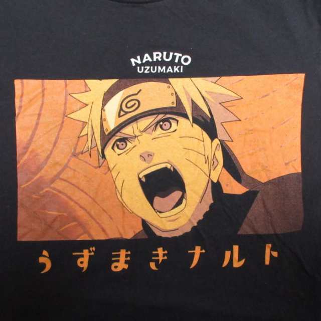 古着 半袖 Tシャツ メンズ アニメ NARUTO ナルト疾風伝 コットン