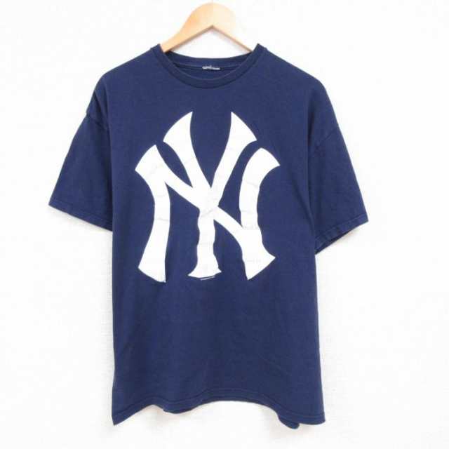 最大89%OFFクーポン ヤンキース Tシャツ 紺色 ネイビー ニューヨーク 