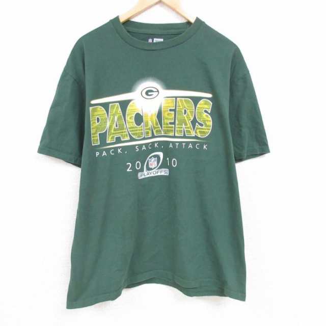 古着 半袖 Tシャツ メンズ NFL グリーンベイパッカーズ コットン 