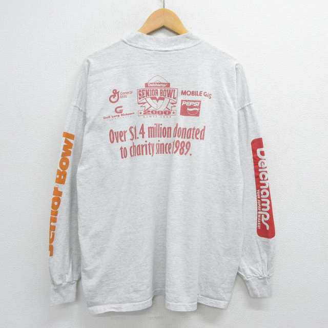 90s 00s USA ラッセル 長袖Tシャツ モックネック vintage | gulatilaw.com