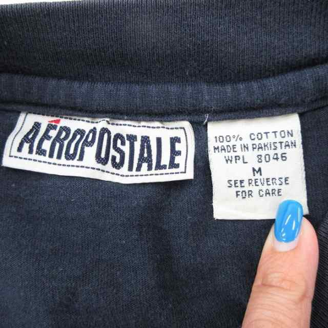 古着 エアロポステール AEROPOSTALE 長袖 ビンテージ Tシャツ メンズ