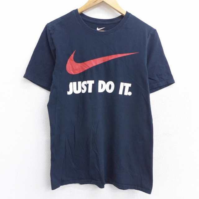 古着 ナイキ NIKE 半袖 ブランド Tシャツ メンズ ビッグロゴ JUST DO