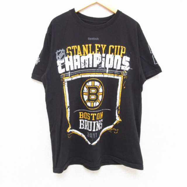 古着 リーボック REEBOK 半袖 ブランドTシャツ メンズ NHL ボストン 