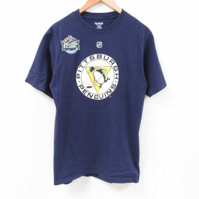 古着 リーボック REEBOK 半袖 ブランド Tシャツ メンズ NHL ...