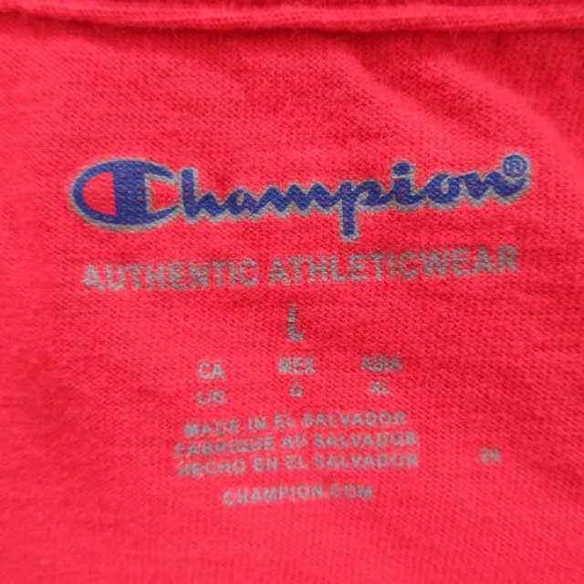 古着 チャンピオン Champion 半袖 ブランド Tシャツ メンズ ビッグロゴ