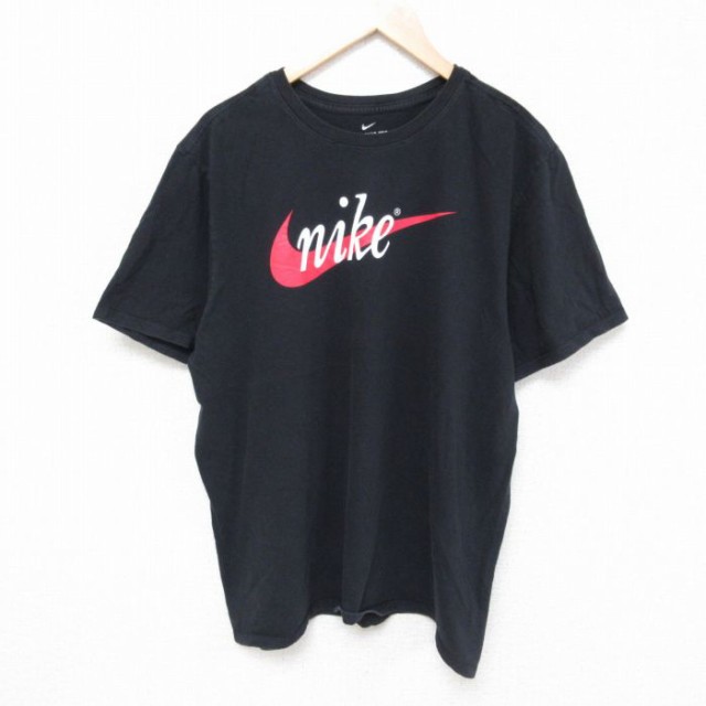 古着 ナイキ NIKE 半袖 ブランド Tシャツ メンズ ビッグロゴ クルー