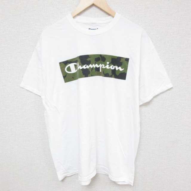 古着 チャンピオン Champion 半袖 ブランド Tシャツ メンズ ビッグロゴ