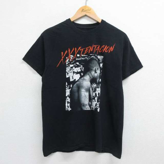 古着 半袖 ヒップホップ ラップ Tシャツ メンズ XXXテンタシオン