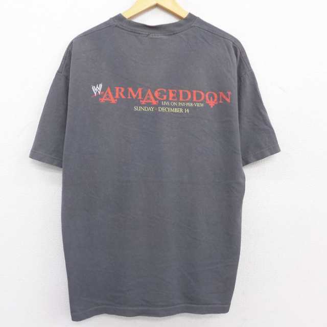 古着 半袖 ビンテージ Tシャツ メンズ 00年代 00s ワールドプロレス