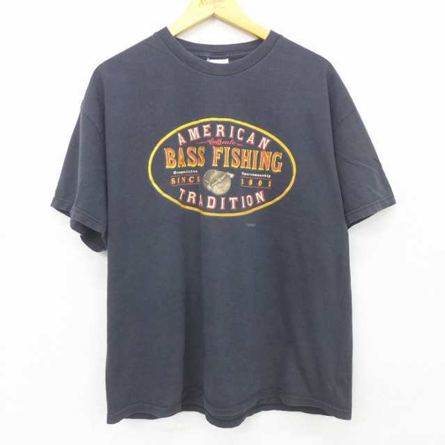 【Back Channel】FISHING Tシャツ ブラック 新品【XL】