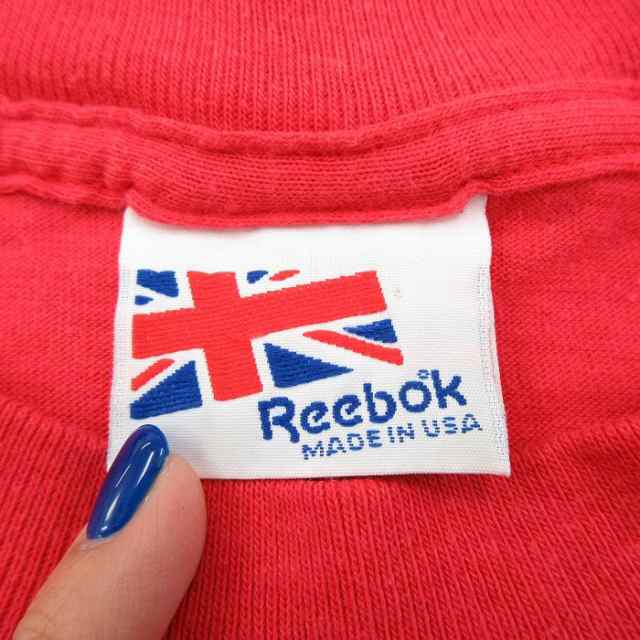 古着 リーボック REEBOK 半袖 ビンテージ Tシャツ メンズ 90年代 90s