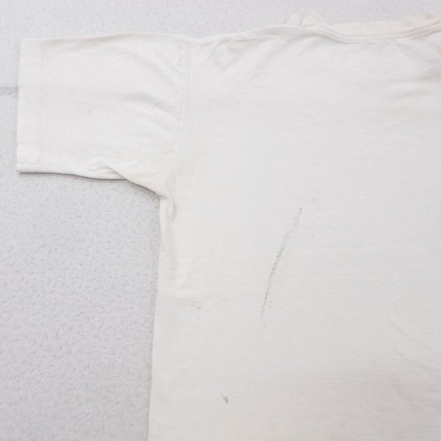 古着 半袖 ビンテージ Tシャツ メンズ 90年代 90s クロードモネ 印象 日の出 アート クルーネック 白 ホワイト spe Lサイズ 中 中古  古着｜au PAY マーケット