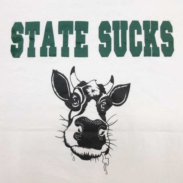 古着 半袖 ビンテージ Tシャツ メンズ 00年代 00s 牛 STATE SUCKS