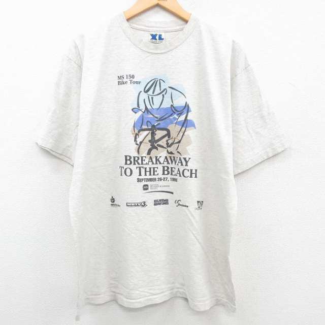 古着 半袖 ビンテージ Tシャツ メンズ 90年代 90s BREAKAWAY 自転車