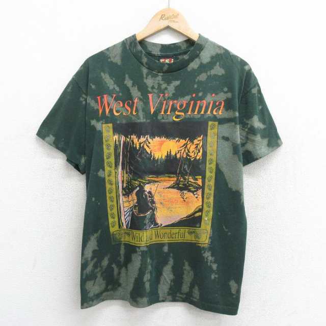 古着 半袖 ビンテージ Tシャツ メンズ 90年代 90s ウエストバージニア