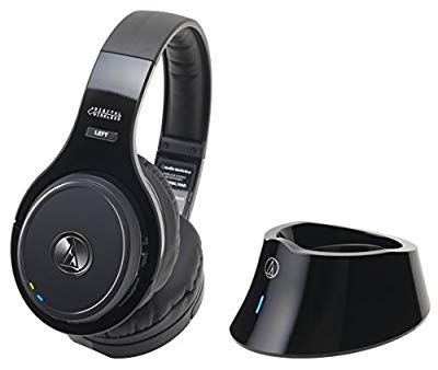 audio-technica 密閉型サラウンドワイヤレスヘッドホンシステム ブラック A(中古品)の通販は