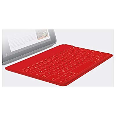 ロジクール ウルトラポータブル キーボード for iPad レッド iK1041RD(中古品)の通販は 17,711円