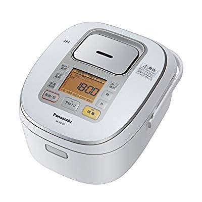 パナソニック 5.5合 炊飯器 IH式 ホワイト SR-HB105-W(中古品)の通販は 23,851円