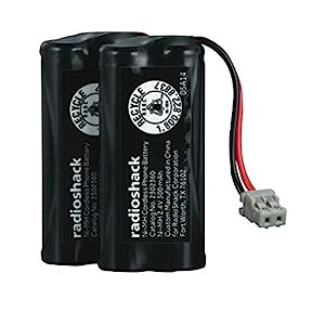 RadioShack 2.4V/300mAh AAA Ni-MH ユニデン用 (2個パック)(未使用の新古品)の通販は
