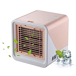 空気冷却器ミニ蒸発空気冷却器、4 IN 1パーソナルポータブルエアコンデスク(中古品)の通販は