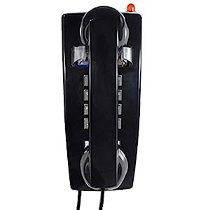 コード付きアナログ電話、クラシックレトロ電話、ヴィンテージウォールマウ(中古品)の通販は