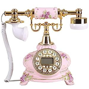 レトロ電話、レトロ電話-アンティーク携帯電話有線固定電話ホームオフィス (中古品)の通販は