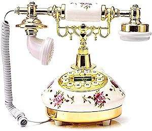 レトロ固定電話 ホームオフィスのリビングルームの装飾に適したビンテージ (未使用の新古品)の通販は